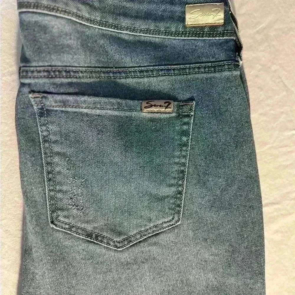 Seven 7 jeans wide-leg crop pant—ankle straight - Picture 5 of 9